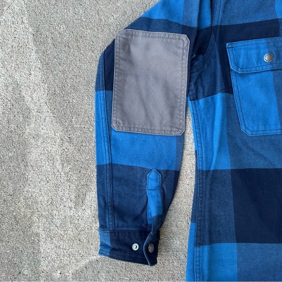 Dickies Unisex Blue Plaid Shirt - Picture 5 of 7